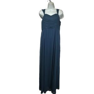 ModCloth sleeveless chiffon long maxi dress Size 10